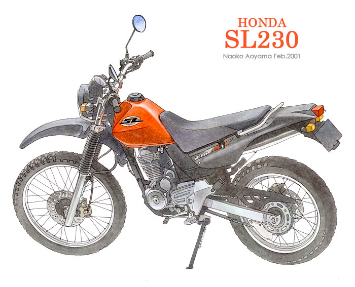 Honda SL 230 2002 #8