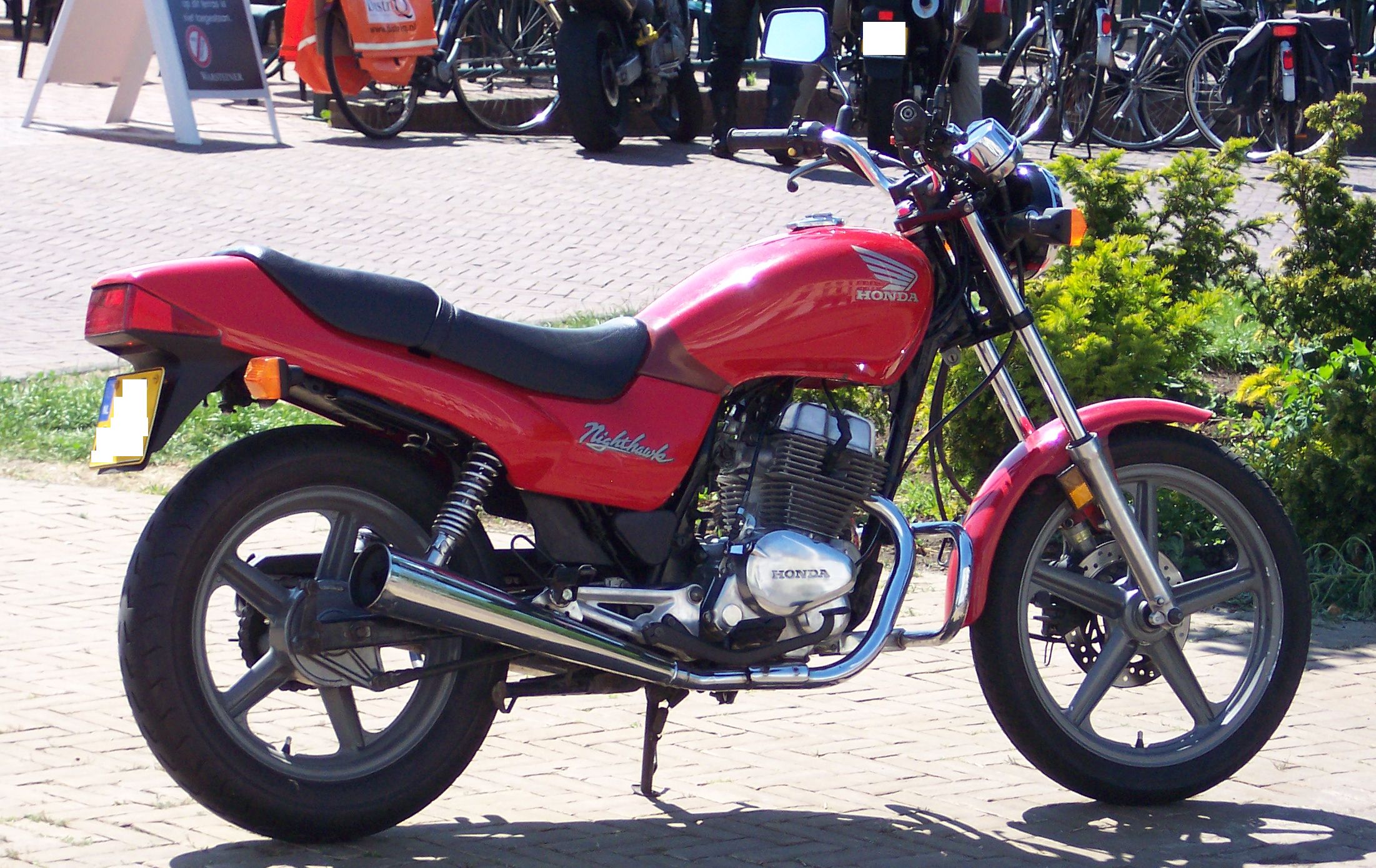 1986 Honda VT500E (reduced effect) #6
