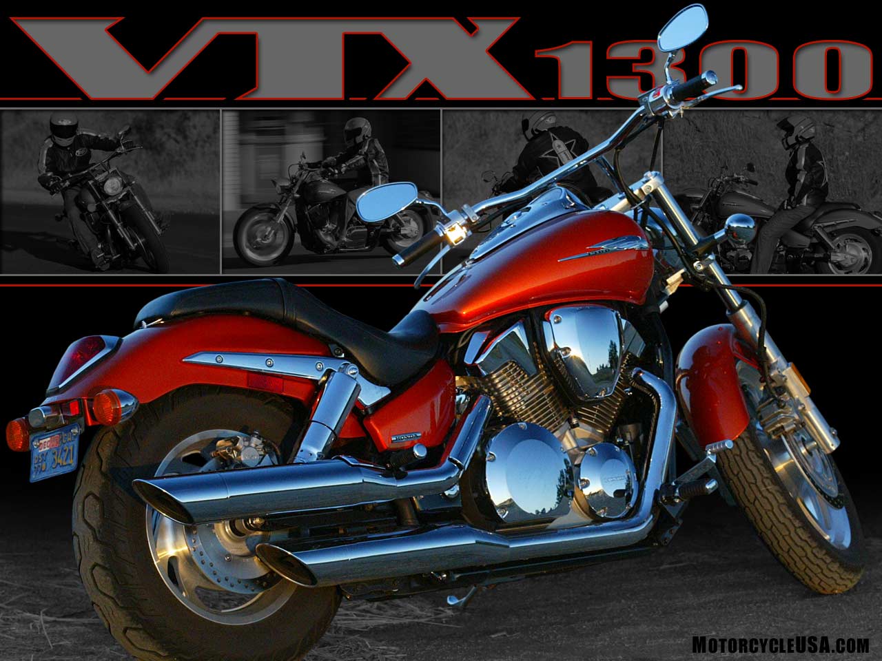 Honda VTX1300R Retro 2008 #9