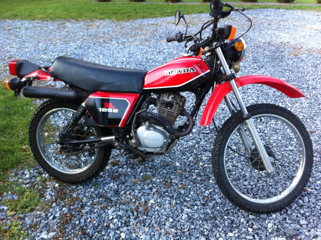 Honda XL185S 1982 #8