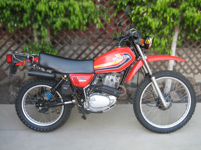 Honda XL250S 1982 #7