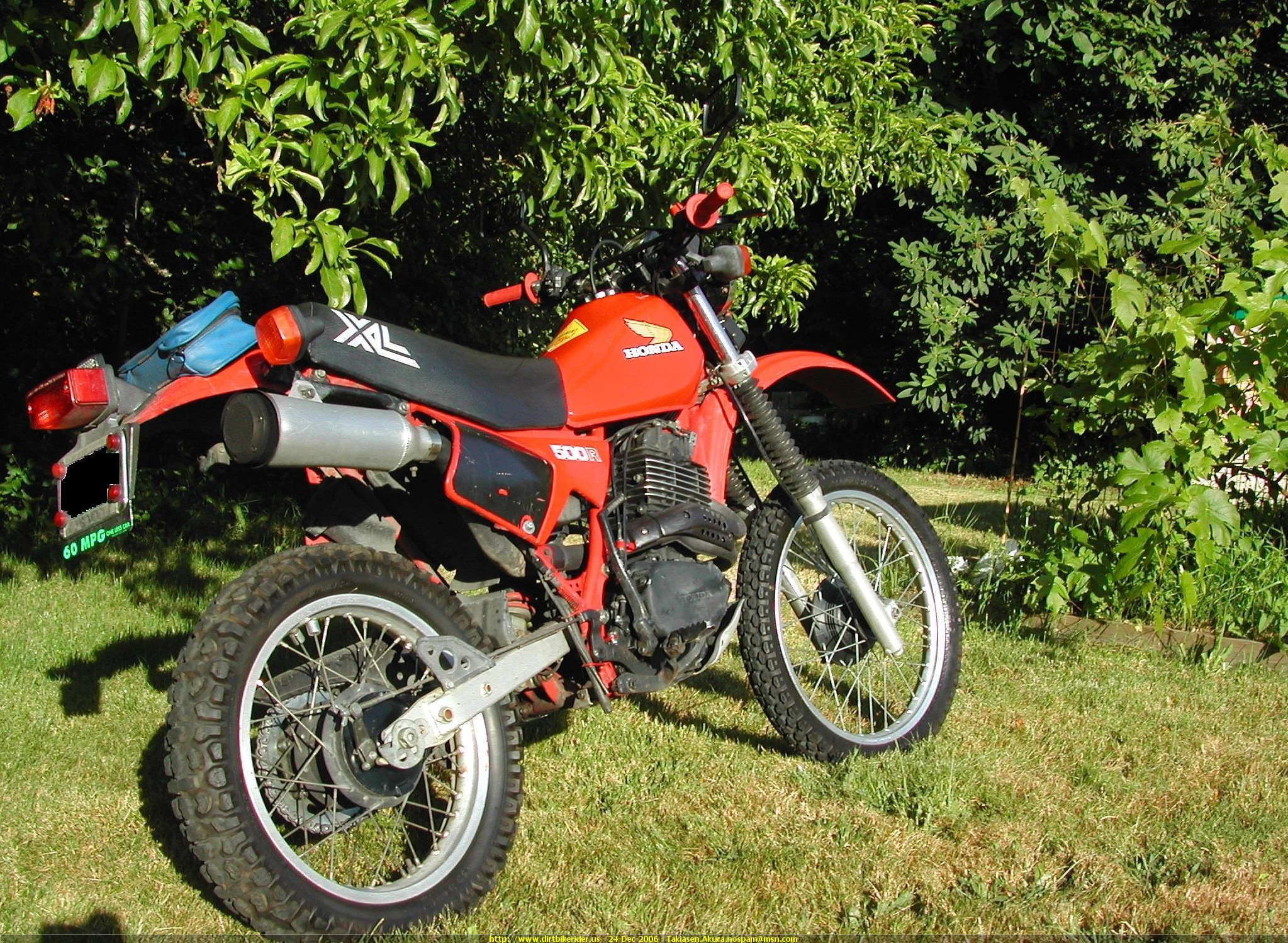 Honda XL500R 1982 #7