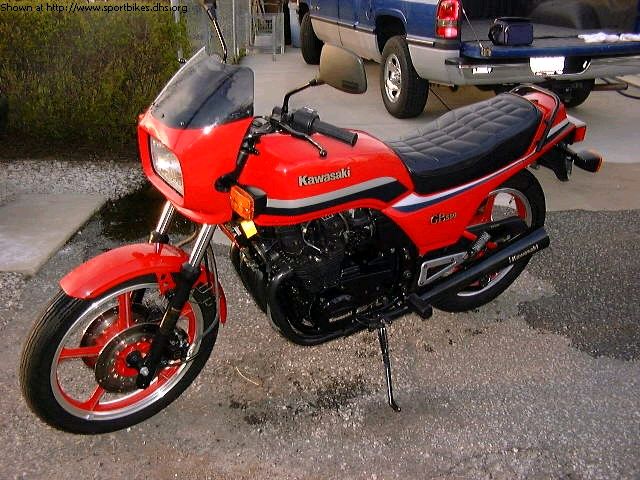 Kawasaki GPZ550 1982 #4