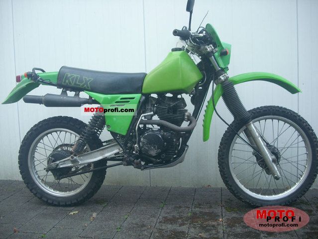 Kawasaki KLR250 (reduced effect) 1986 #4