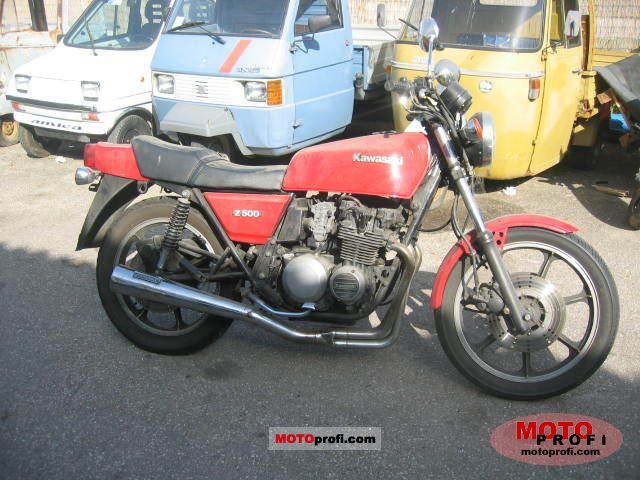 Kawasaki Z500 1980 #3