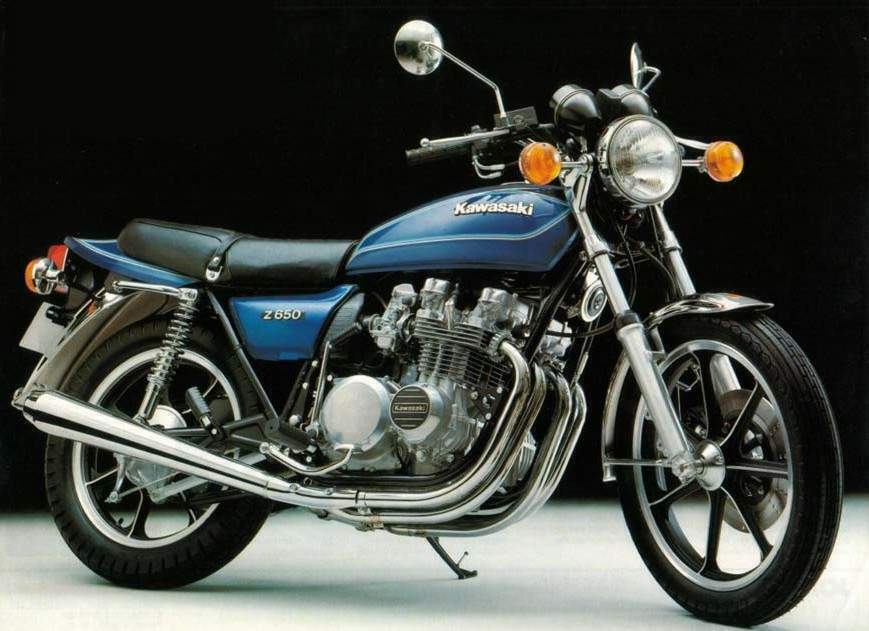 Kawasaki Z500 1980 #8