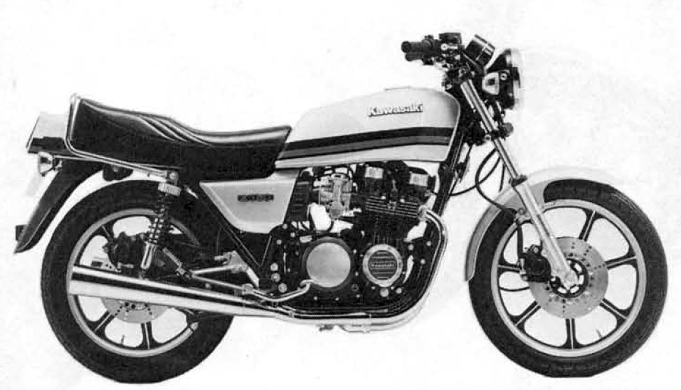 Kawasaki Z750L 1983 #9