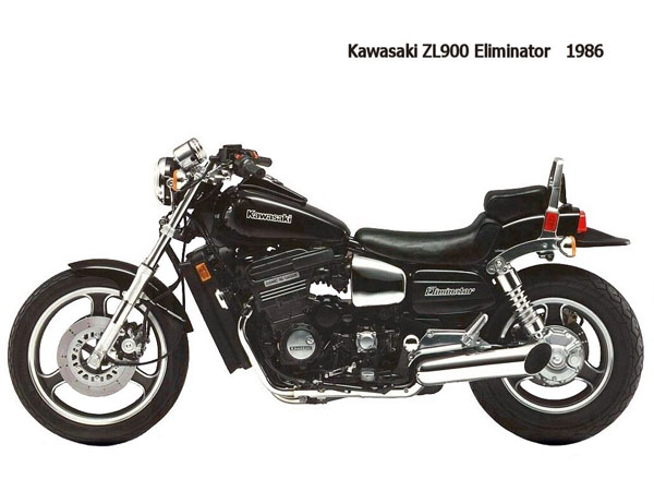Kawasaki ZL400 Eliminator 1986 #6