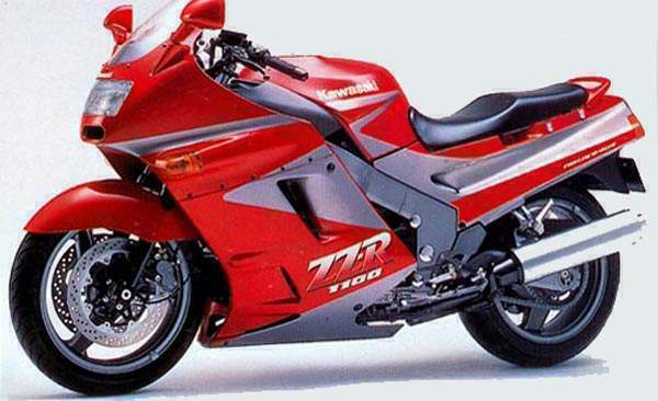 Kawasaki ZZR1100 1993 #9