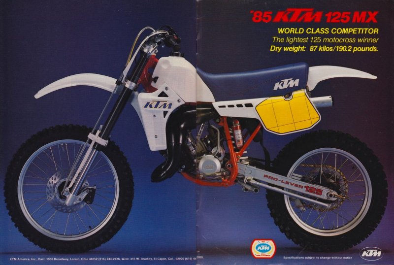 KTM 500 MX 1990 #7