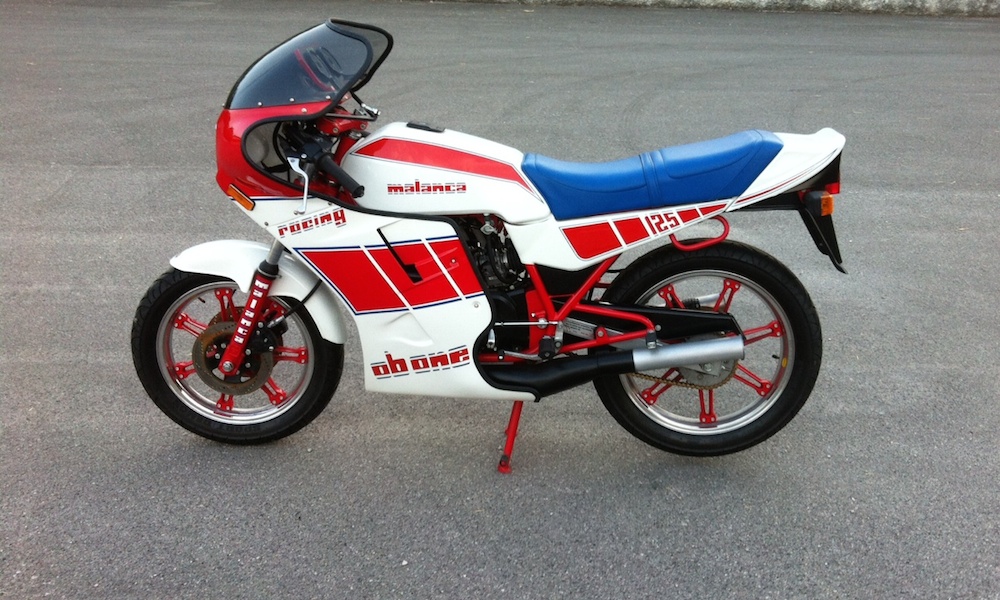 Malanca 125 M 6 ob one Racing 1986 #11