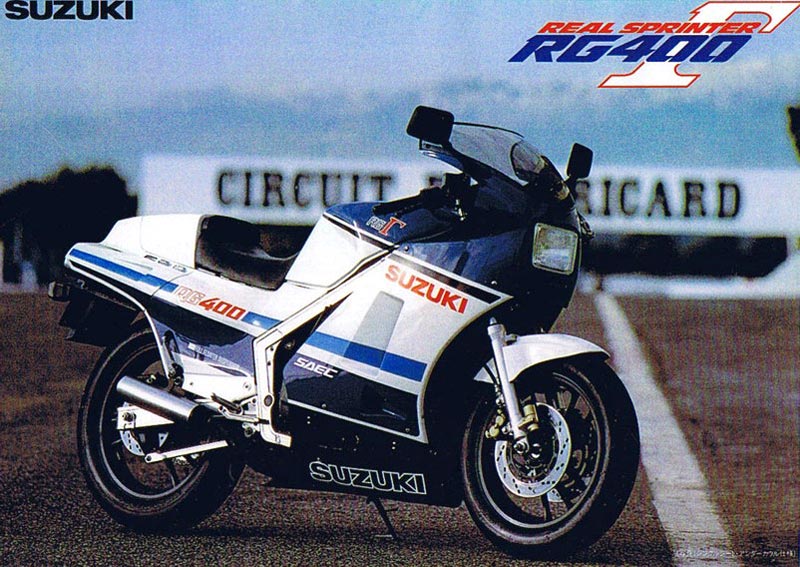 Suzuki RG 400 Gamma 1987 #3