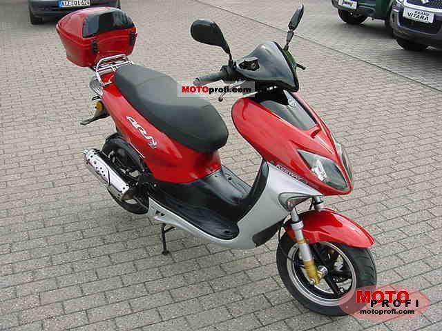 The efficient scooter Keeway ARN 125 #10