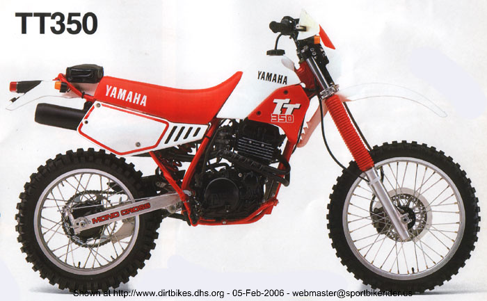 Yamaha TT 350 1991 #1