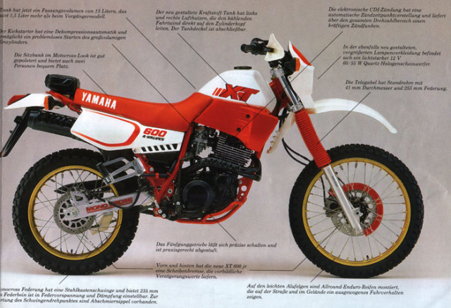 Yamaha XT 600 K 1990 #13