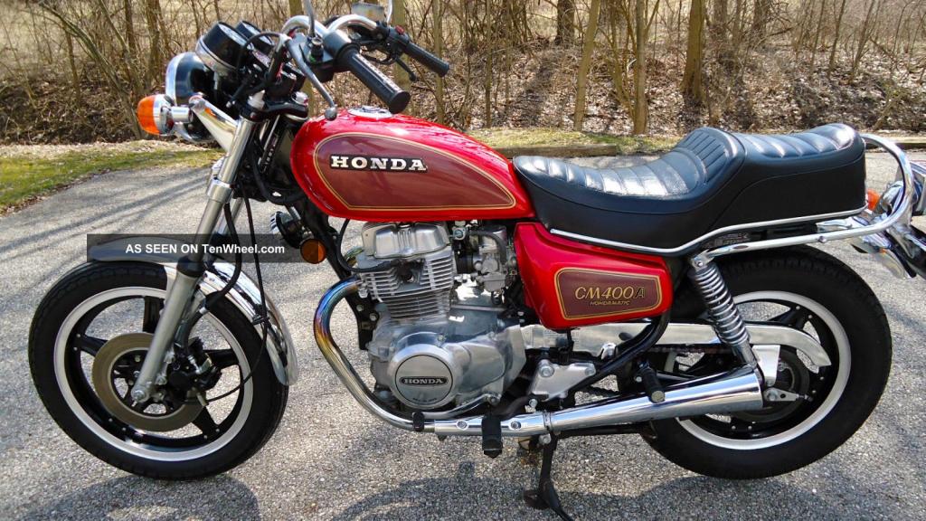 1981 Honda CB 400 T Hondamatic - Moto.ZombDrive.COM