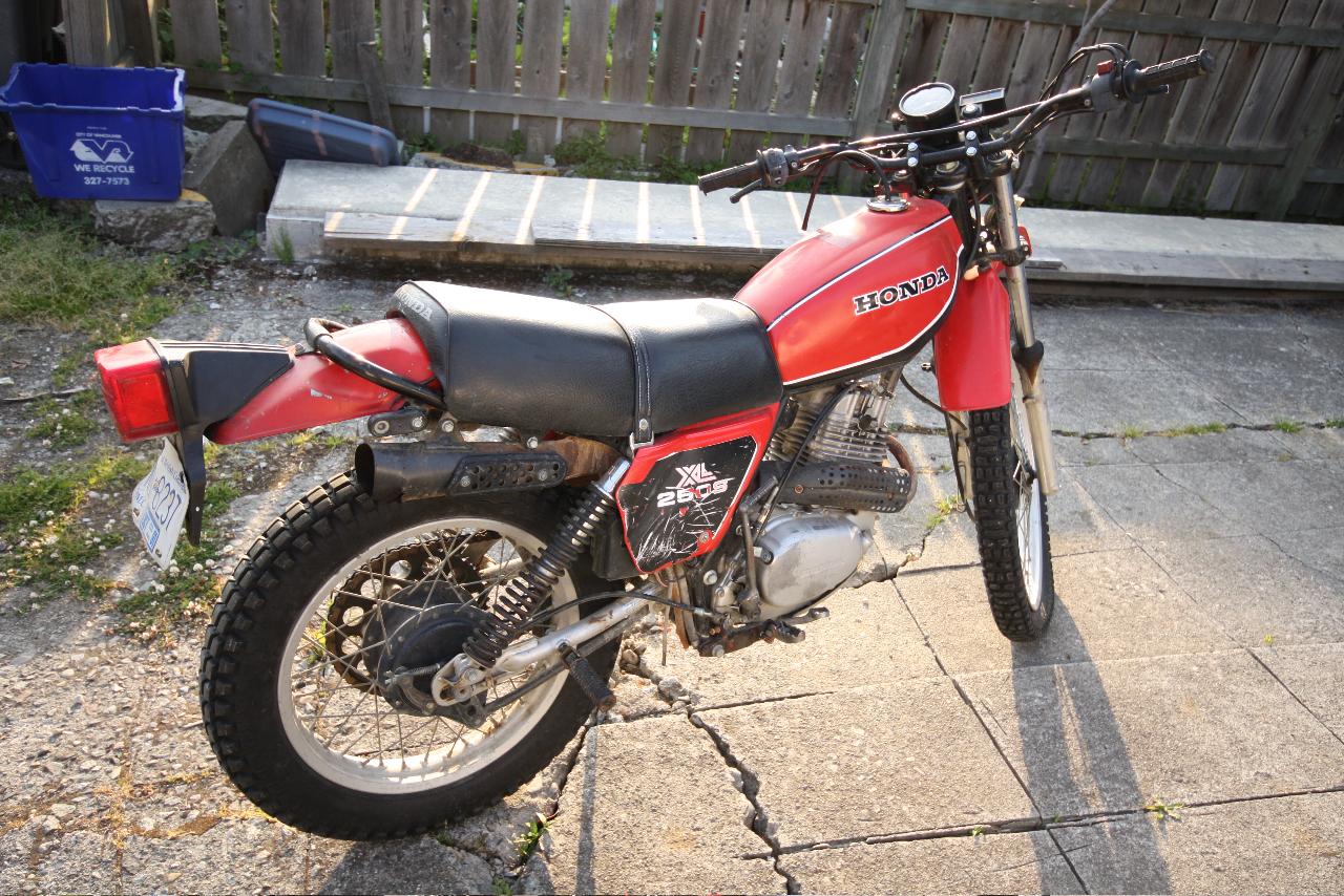 1981 honda 185s