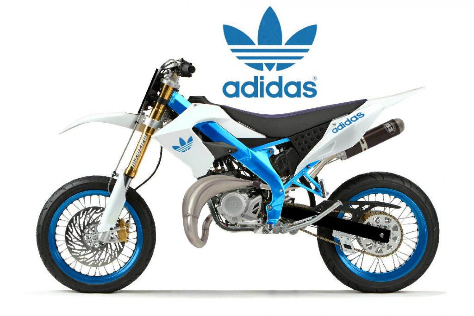 Parafango Anteriore Bianco Per Moto Derbi 50 Senda DRD 2011-2020 - Compatibile P2R