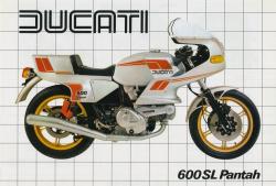 Ducati 600 SL Pantah 1983 #8