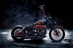 Harley-Davidson Dyna Street Bob Dark Custom #4