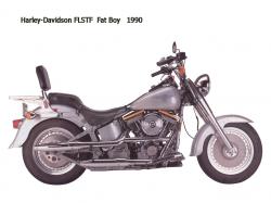 Harley-Davidson Fat Boy 1990 #8