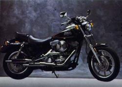 Harley-Davidson FXLR 1340 Low Rider Custom 1988 #6