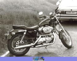 Harley-Davidson XLH Sportster 883 Hugger (reduced effect) 1988 #9