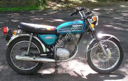 Honda CB125T2 (reduced effect) 1981