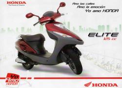 Honda Elite 125 2008 #2
