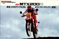 Honda MTX200R 1986 #4