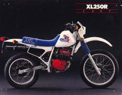 Honda XL250R 1987 #8