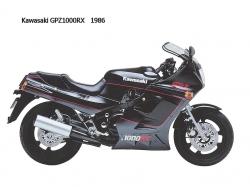 Kawasaki GPZ1100 1986 #10