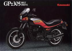 Kawasaki GPZ305 Belt Drive (reduced effect) #9