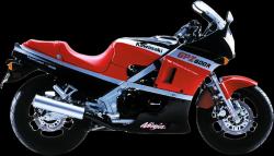 Kawasaki GPZ400 (reduced effect) 1985 #12