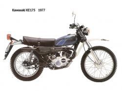 Kawasaki KE175 #11