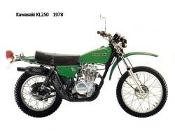 Kawasaki KL250 1984 #3