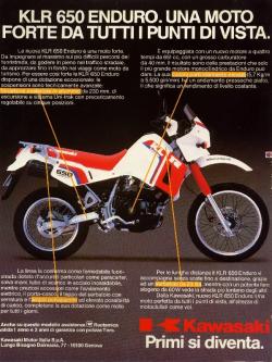 Kawasaki KLR650 1987 #8