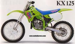 Kawasaki KX125 1990 #2