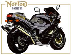 Norton F 1 1990 #8