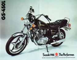 Suzuki GS 450 E 1981 #6
