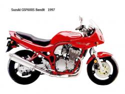 Suzuki GSF 600 S Bandit 1995 #14