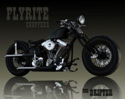 The old-school custom Flyrite Choppers Bobber draws all the eyes! #11