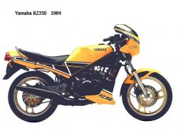 Yamaha RZ 350 1984 #12