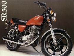 Yamaha SR 500 1992 #9
