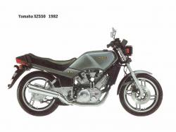 Yamaha XZ 550 (reduced effect) 1982 #3