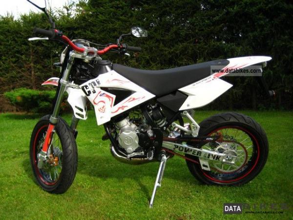 2008 CPI Supermoto White Edition