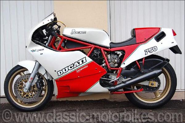 1988 Ducati 750 Santa Monica