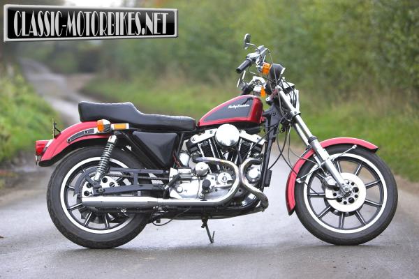 1988 Harley-Davidson XLH Sportster 1200 (reduced effect)