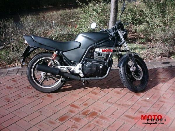 1988 Honda CB450S (reduced effect)