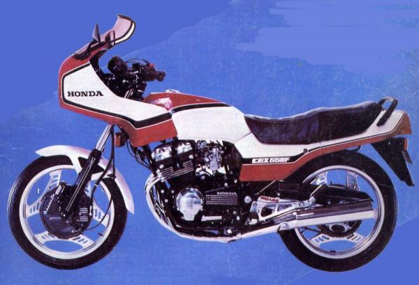 1983 Honda CBX550F2 (reduced effect)